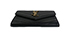 Saint Laurent Quilted Passport Wallet, top view